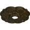 Ekena Millwork Rotherham Ceiling Medallion (Fits Canopies up to 3 1/2"), 18"OD x 3 1/2"ID x 1 1/2"P, Green Gold CM17ROGGS - alternate 3